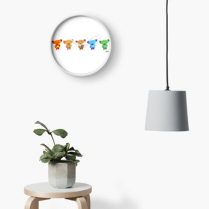 Happy Koala Clock